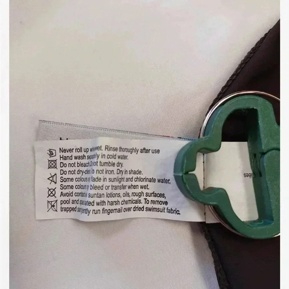 Seafolly Australia 2 Piece Brown Bikini  Size 10 - Picture 9 of 12